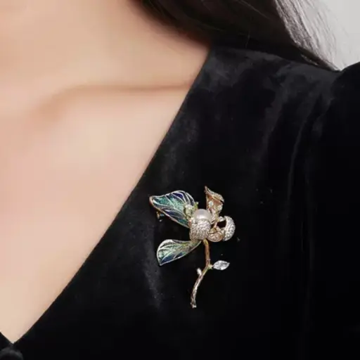 Broche Fantaisie Élégante – Perl