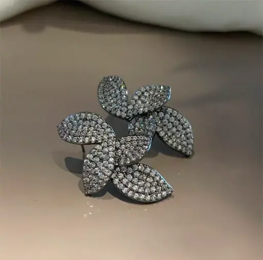 Boucles d’oreilles Zircon. Garantie à vie
