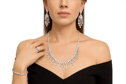 Parure Rodier 4 pièces & Zircon-4